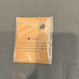 I Love You Necklace